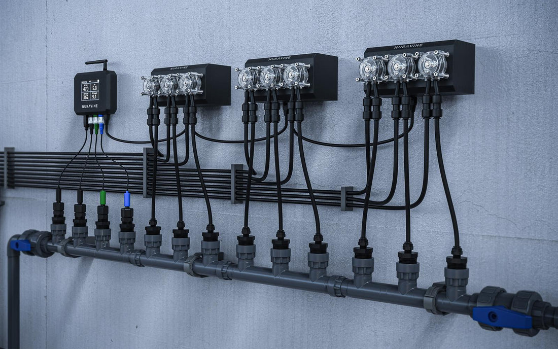 Why Nuravine is the Ultimate Automation System for Hydroponics, Greenhouses, and Irrigation Management.