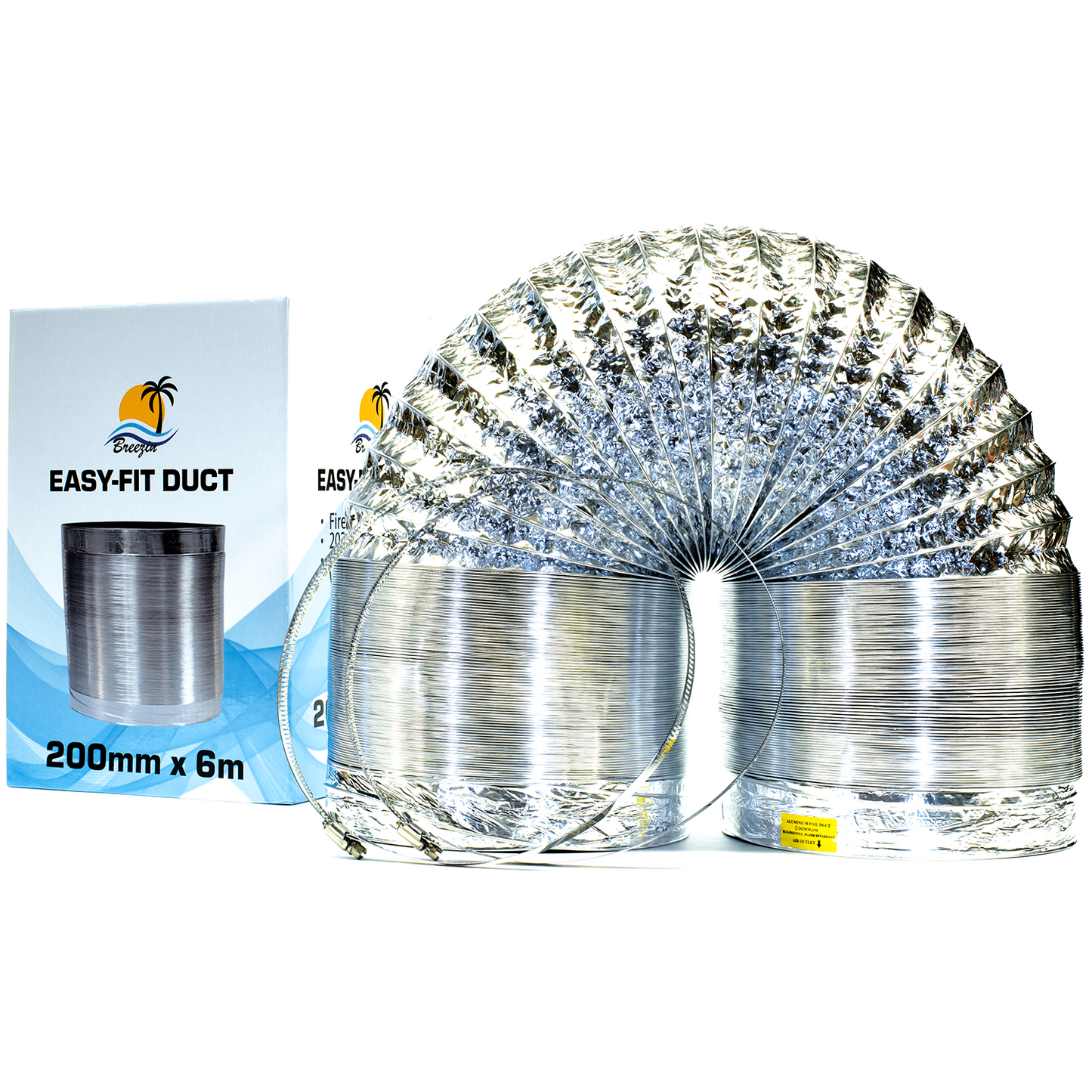 Ống dẫn khí BREEZIN™ Easy-Fit (Bao gồm kẹp)