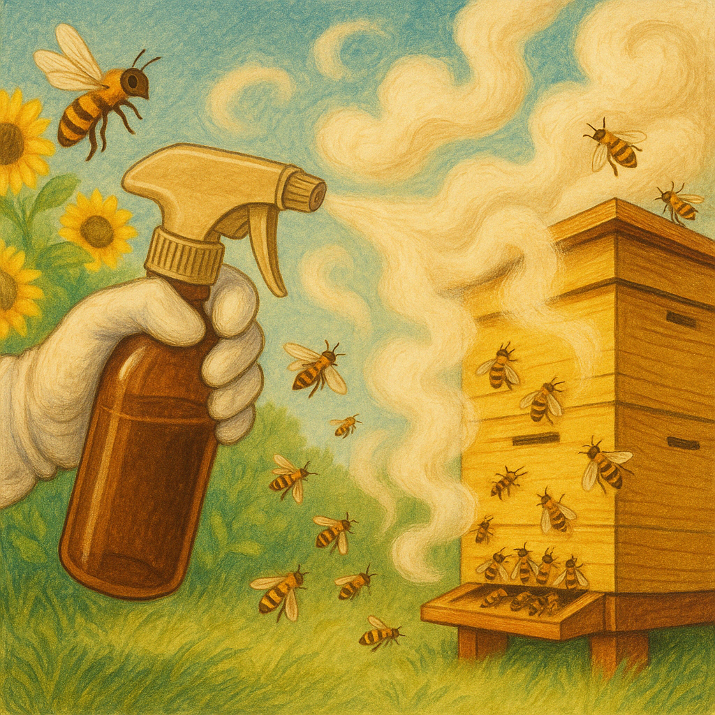 Is Wood Vinegar a Firesafe Smoke Alternative for Beekeppers?
