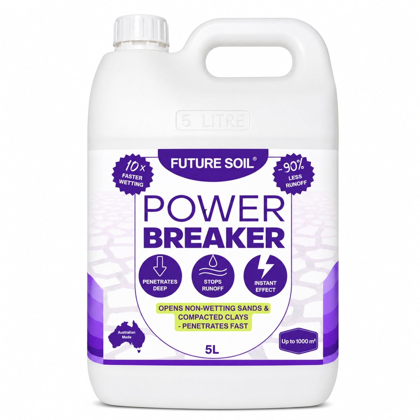 POWER BREAKER - penetrant for compact clay and hydrophobic sand