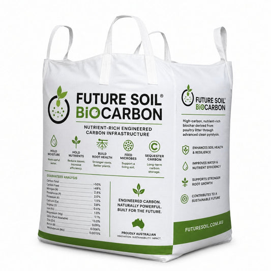Bulk BIOCARBON - bulka bag Biochar (Premium Engineered Carbon for Soil)